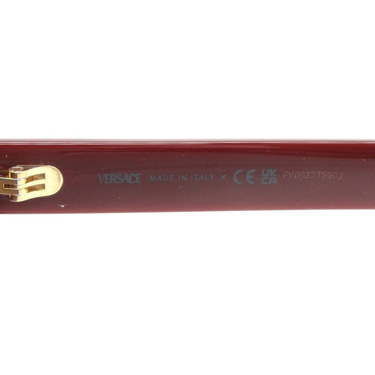 Versace Sunglasses Eyewear Burgundy — view 5