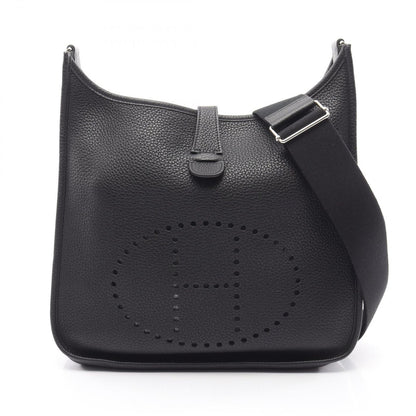 Hermes Shoulder Bag Evelyne 3 Trois GM Black
