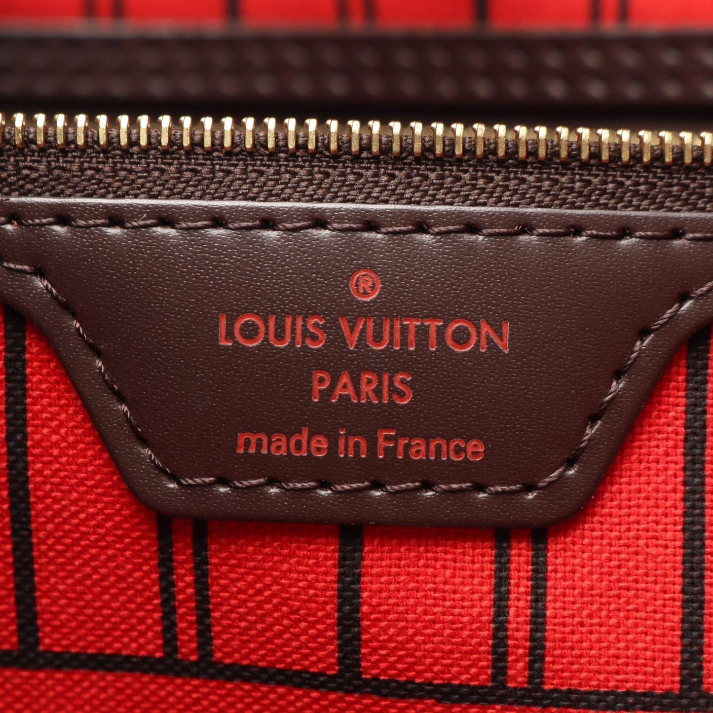Louis Vuitton Tote Bag Neverfull MM Leather — view 4