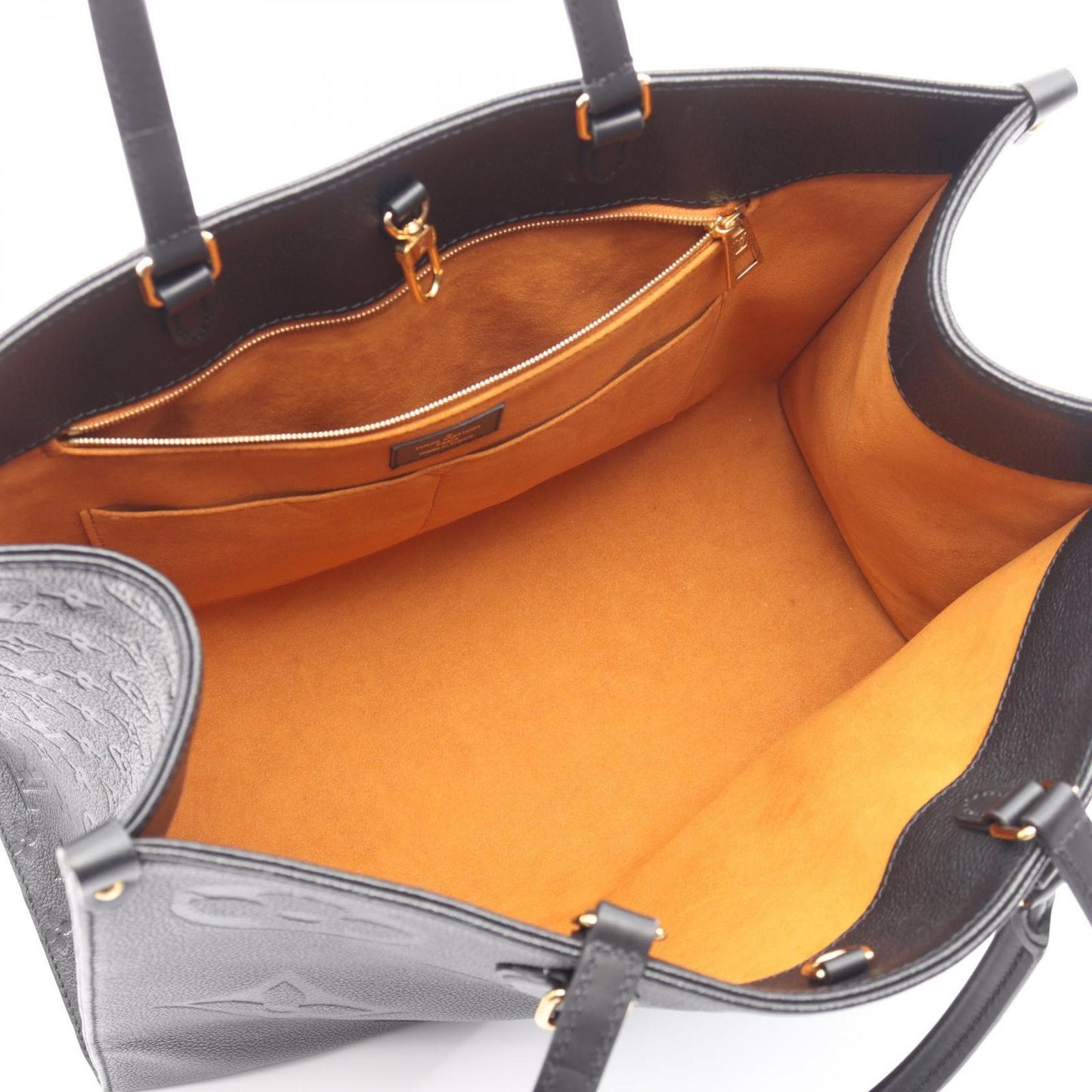 Louis Vuitton Tote Bag On The Go GM 2-Way Noir Leather — view 3