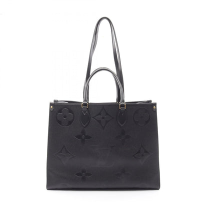 Louis Vuitton Tote Bag On The Go GM 2-Way Noir Leather