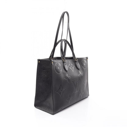 Louis Vuitton Tote Bag On The Go GM 2-Way Noir Leather — view 2