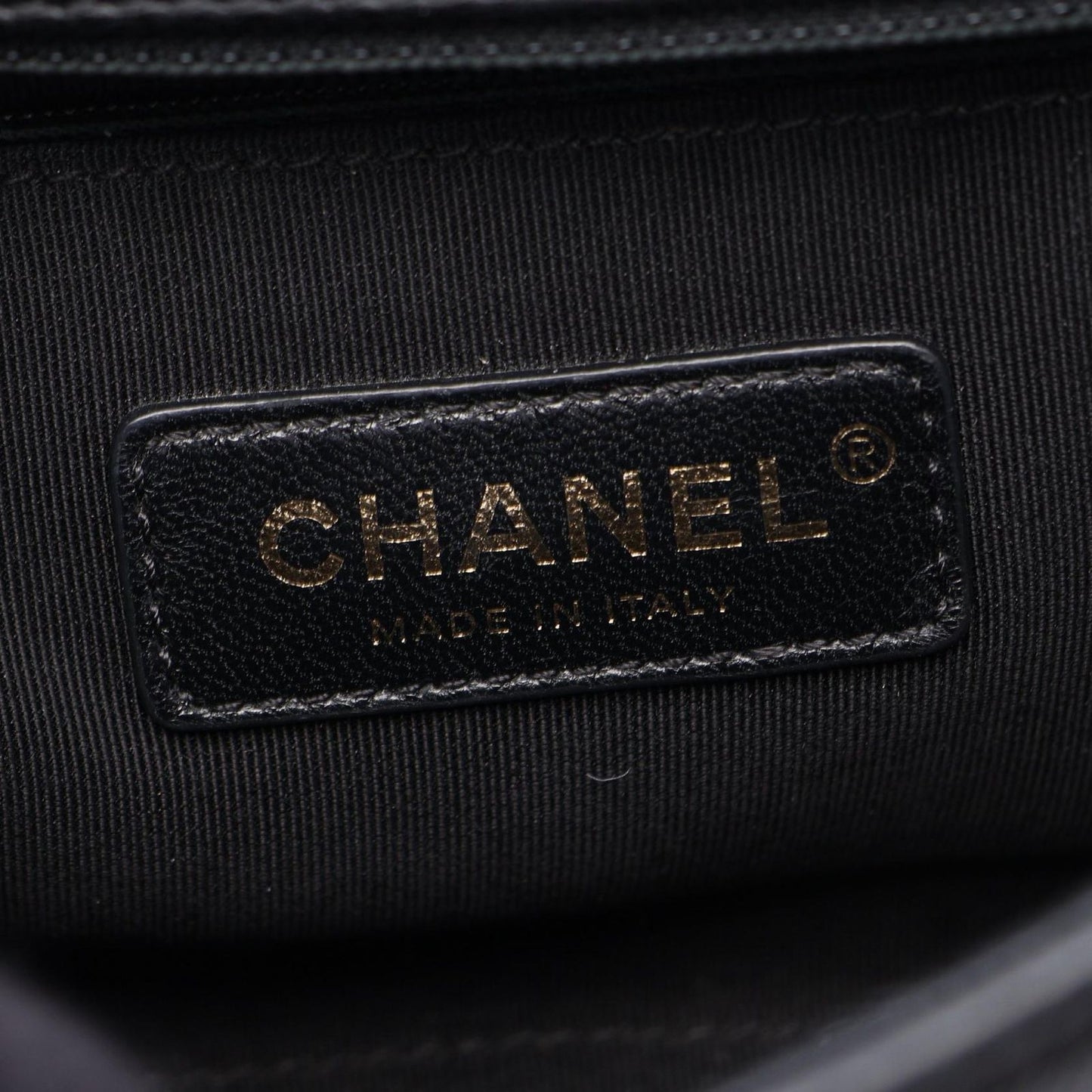 Chanel Shoulder Bag Quilted Quick Label 2-Way Black Caviar Leather Chain — view 4
