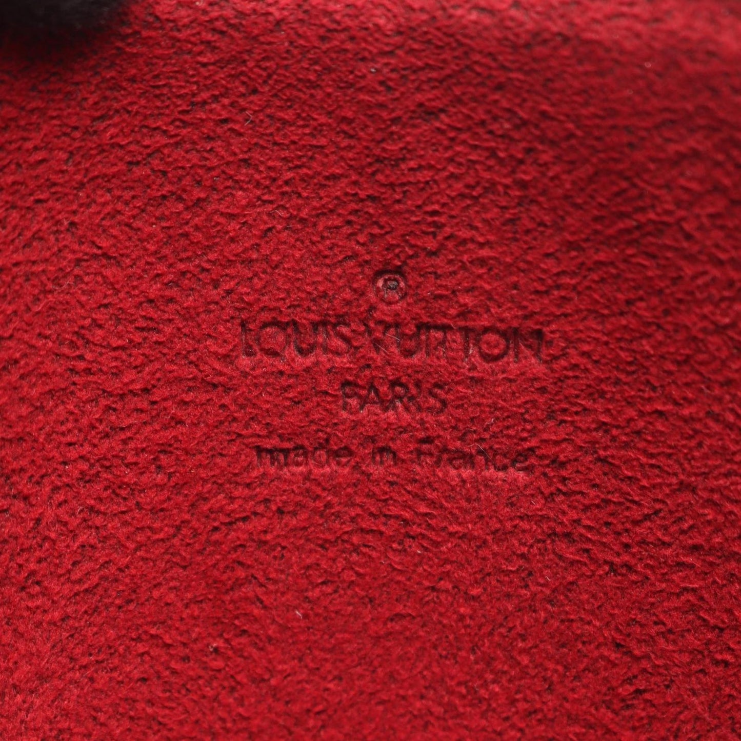 Louis Vuitton Handbag Pochette Accessoires Monogram Multicolor Blanc Leather — view 4
