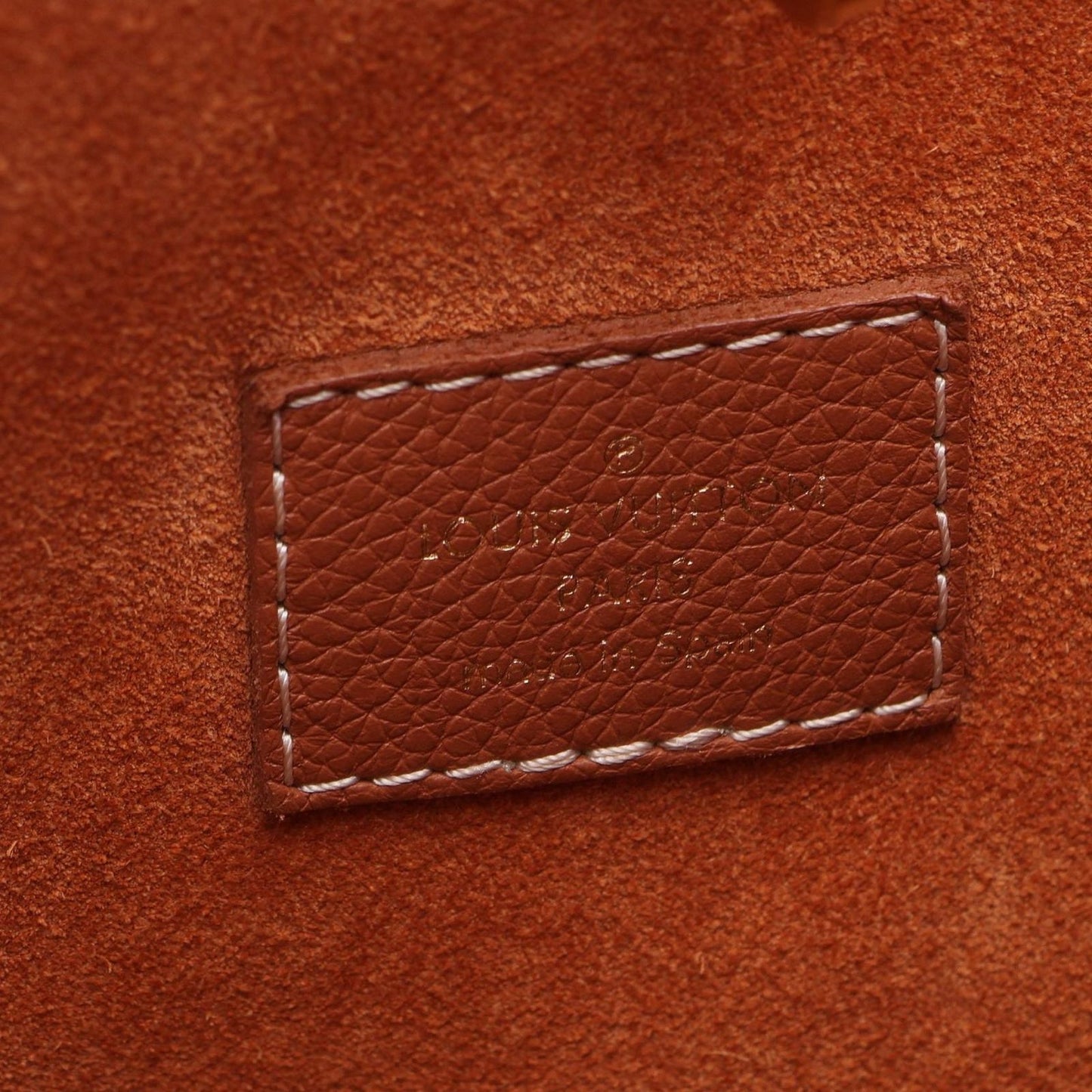 Louis Vuitton Shoulder Bag Lowkey Hobo MM Cognac Leather — view 4