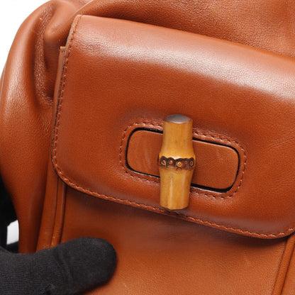Gucci Backpack Bamboo 003 Brown Leather — view 6