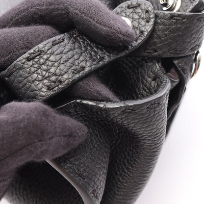 Fendi Business Bag Peekaboo Selleria Black Leather Fit Monster 2-Way — view 7
