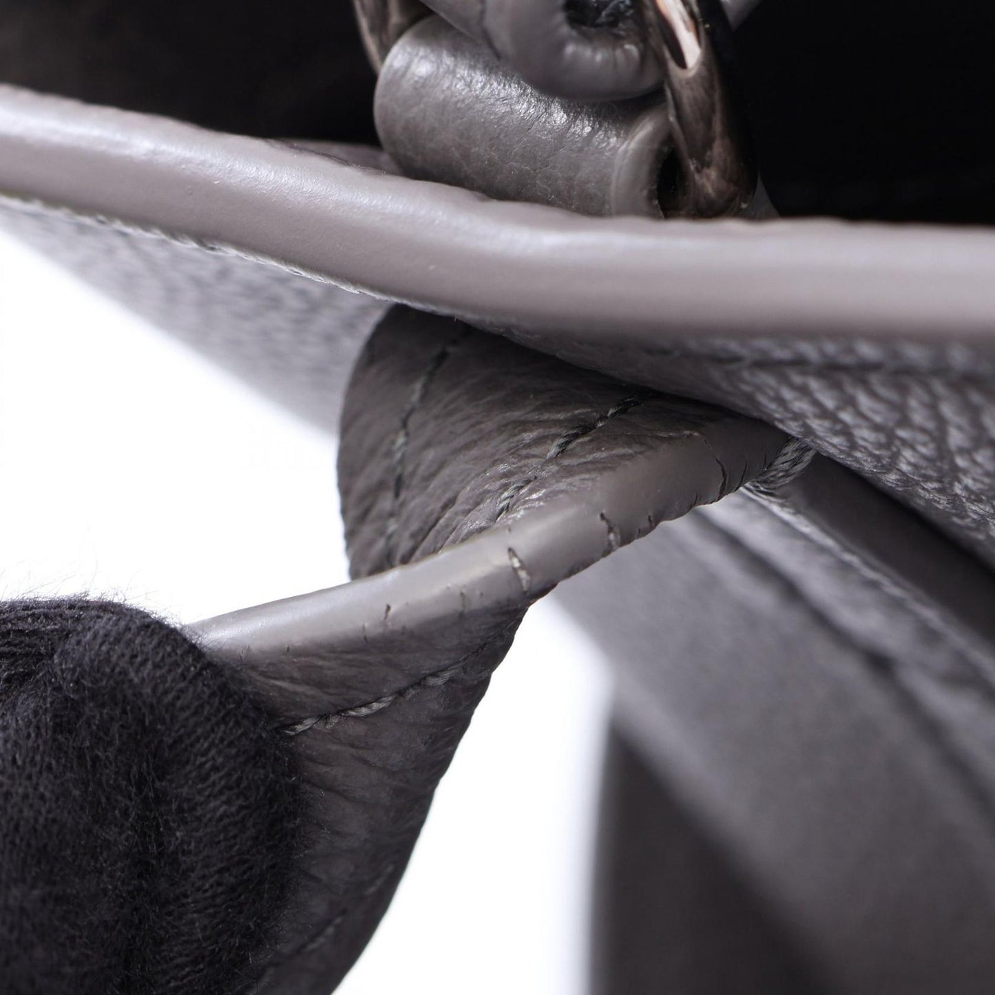 Balenciaga Handbag Everyday XS North South 2-Way Gray Leather — view 6
