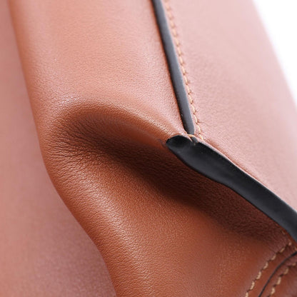 Loewe Shoulder Bag Cubby Small Brown Ivory Leather Cross — view 5