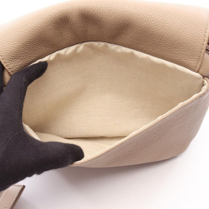 Loewe Shoulder Bag Military XS Beige Leather — view 5