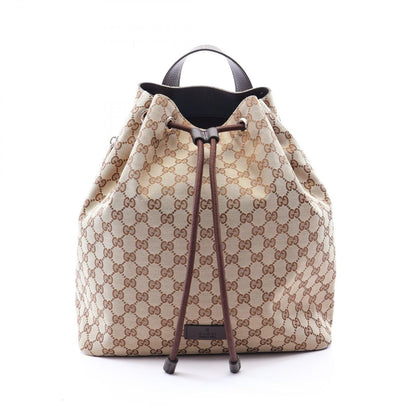 Gucci Backpack GG Canvas Beige Brown