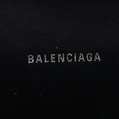 Balenciaga Handbag Hourglass XS Croco Embossed 2-Way Silver Leather — view 4