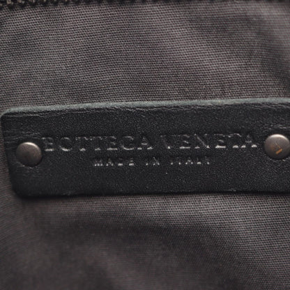 Bottega Veneta Shoulder Bag Intrecciato Black Leather — view 4