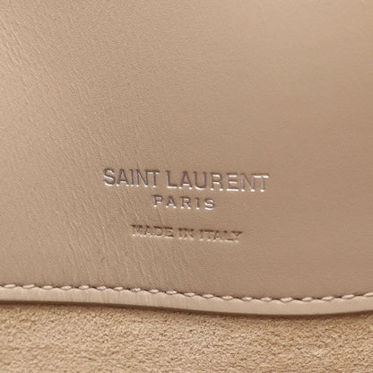 Saint Laurent Paris Handbag le 37 Small 2-Way Light Beige Leather — view 4