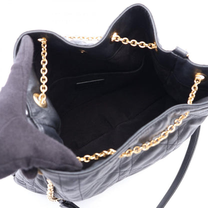 Dior Shoulder Bag Ami Cannage Black Leather Ami Medium — view 3
