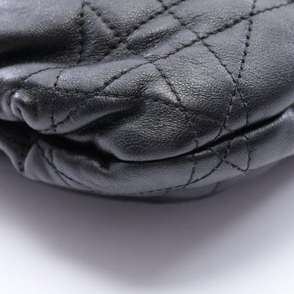 Dior Shoulder Bag Ami Cannage Black Leather Ami Medium — view 5