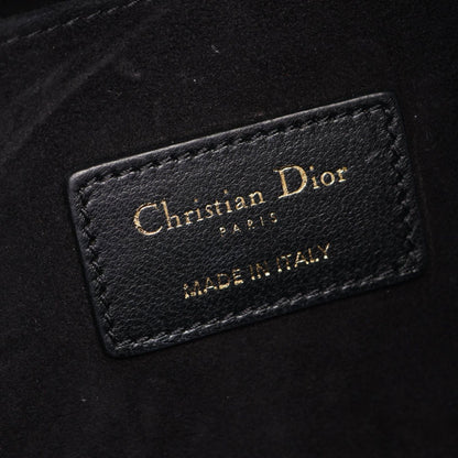 Dior Shoulder Bag Ami Cannage Black Leather Ami Medium — view 4