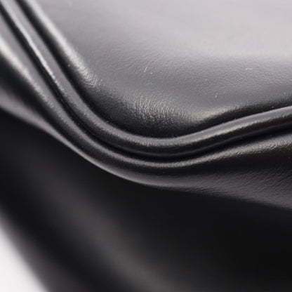 Prada Shoulder Bag Triangle Black Leather — view 6