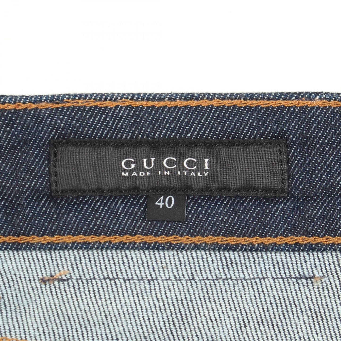 Gucci Denim Pants Skinny Cotton — view 3