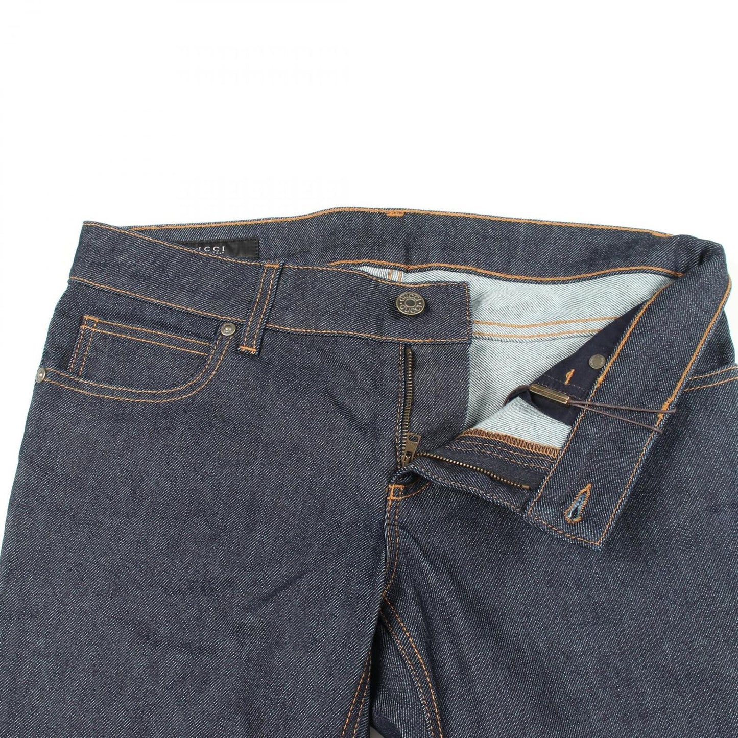 Gucci Denim Pants Skinny Cotton — view 5