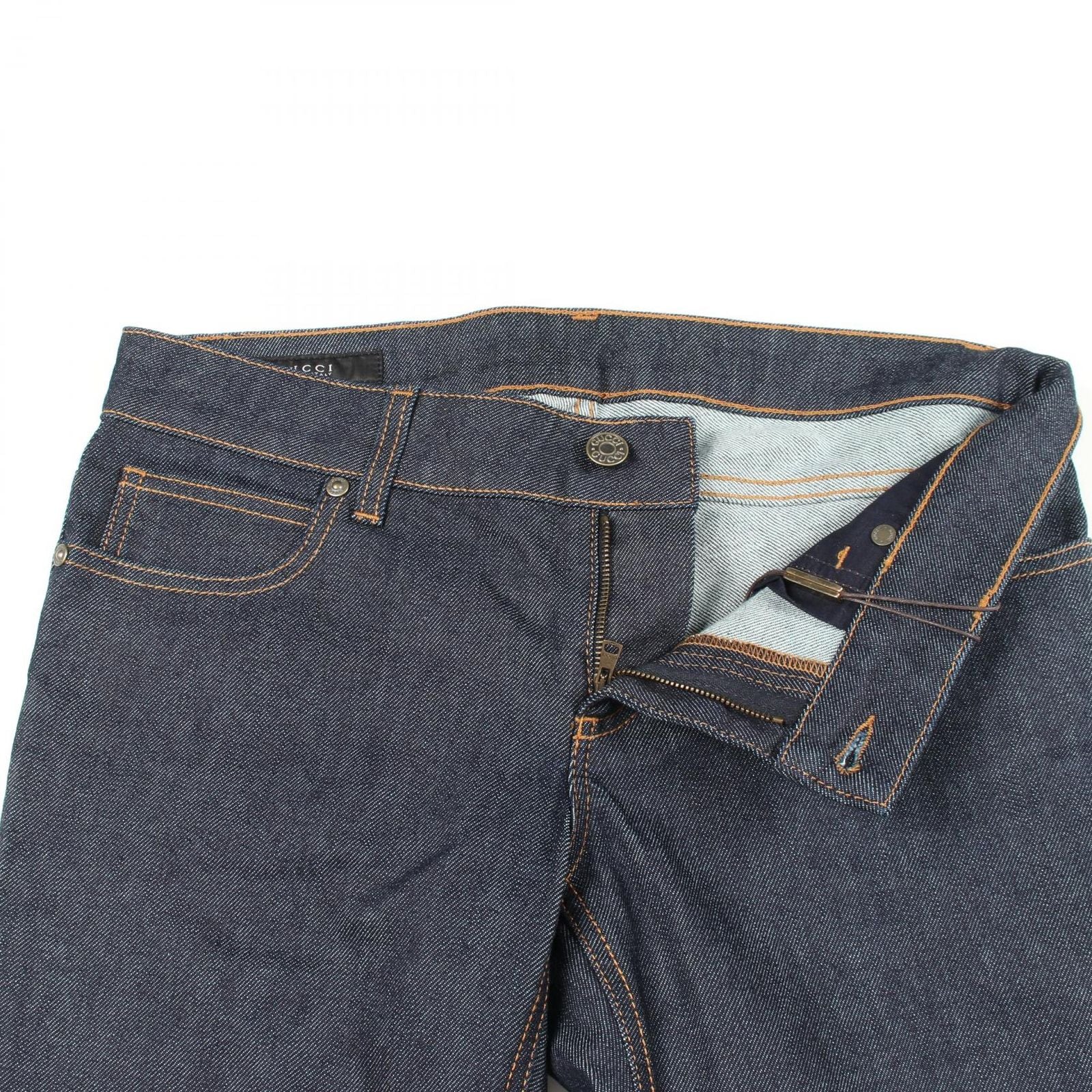 Gucci Denim Pants Skinny Cotton — view 5