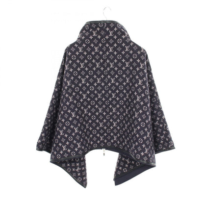 Louis Vuitton Poncho Monogram All Over Print Reversible Coat Wool — view 2