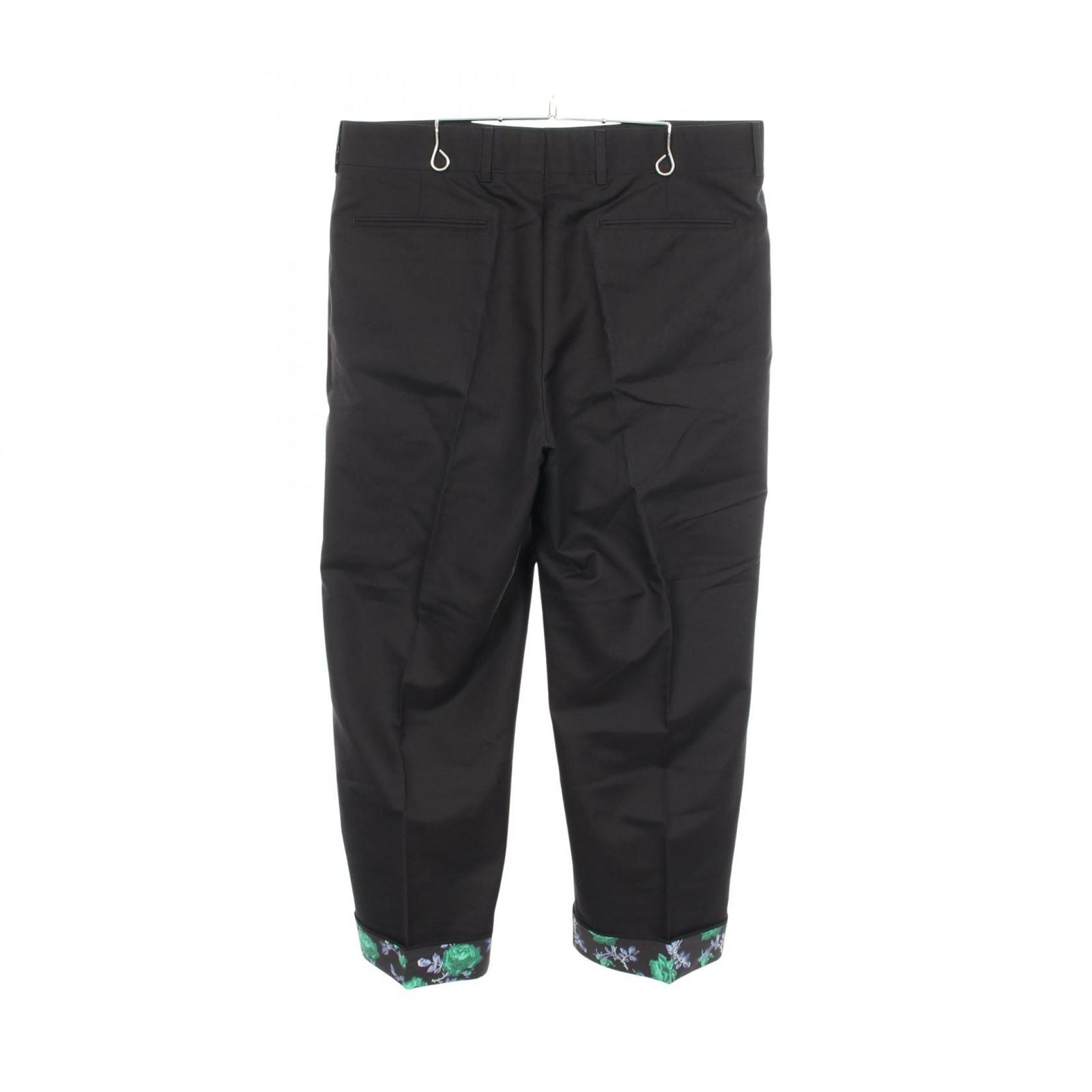 Dior Pants Floral Hem Pattern Cotton — view 2