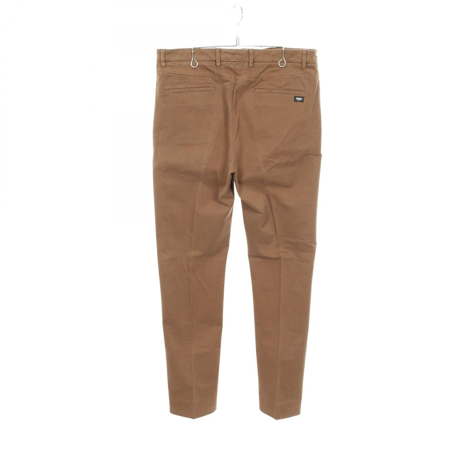 Fendi Pants Logo Embroidery Cotton — view 2