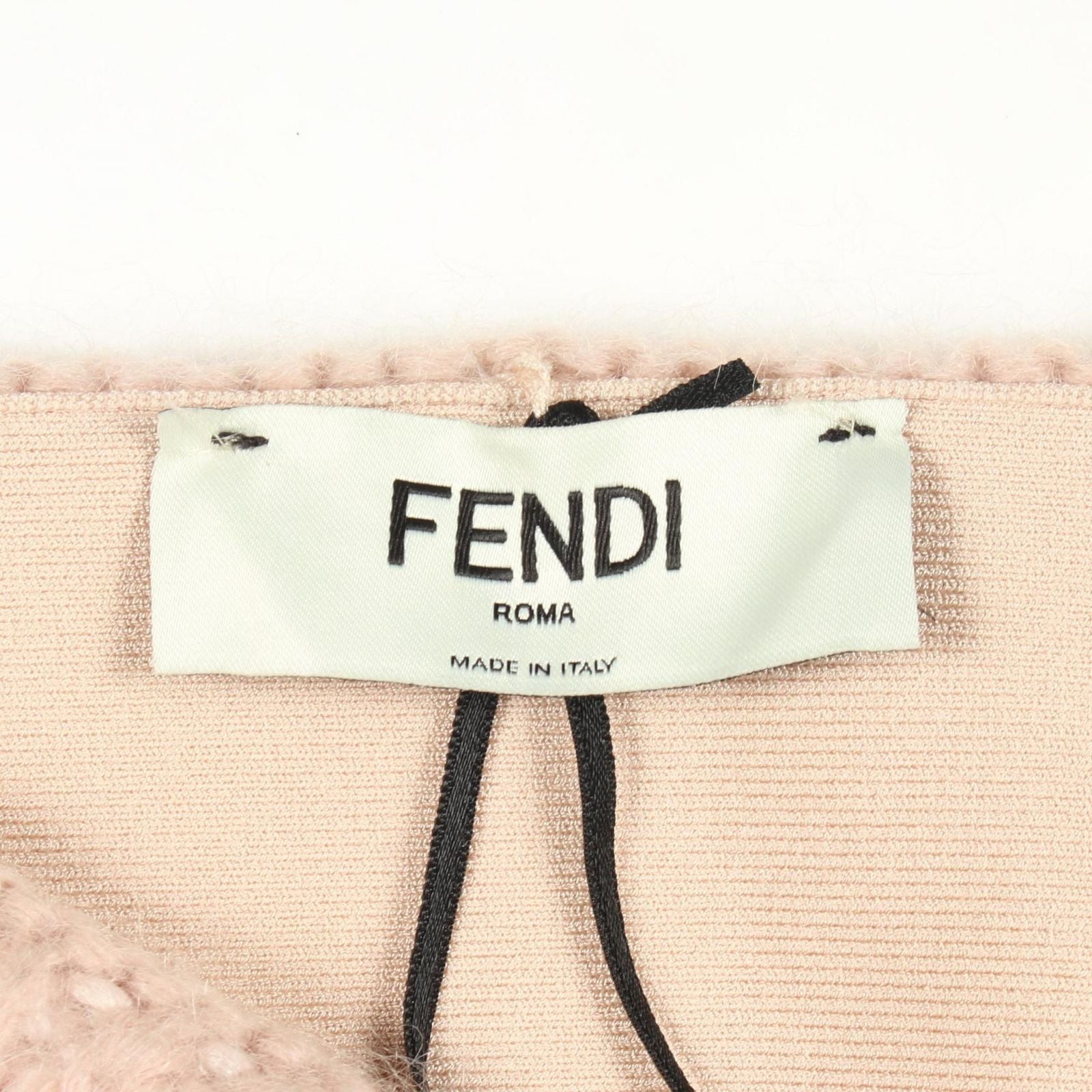 Fendi Skirt Knit Fitted Silk — view 3