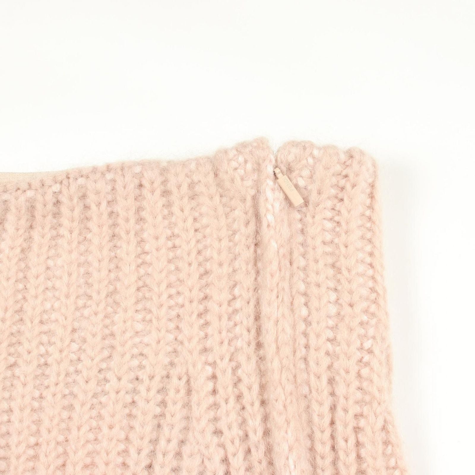 Fendi Skirt Knit Fitted Silk — view 6