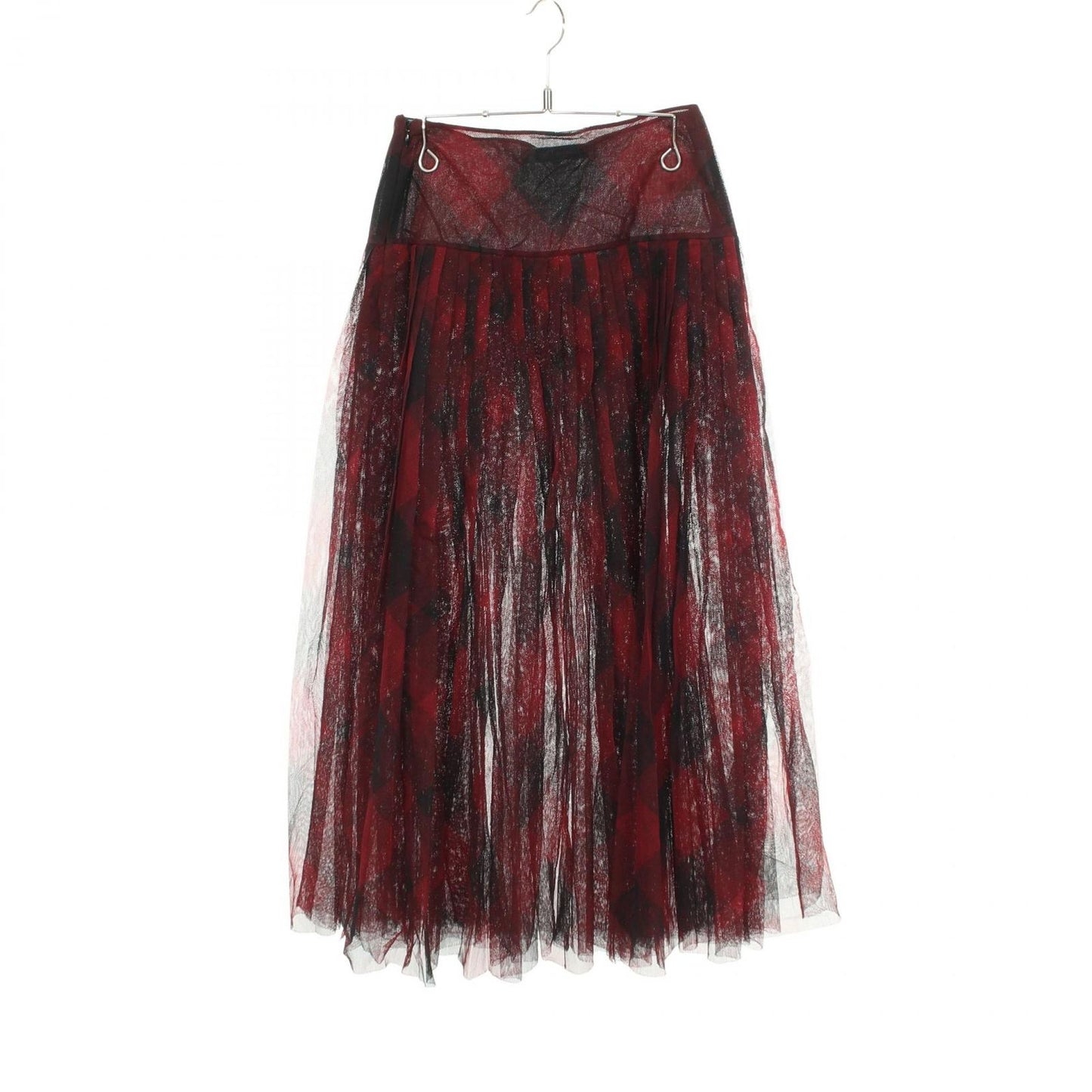 Dior Skirt Tulle Pleated Maxi Cotton — view 2