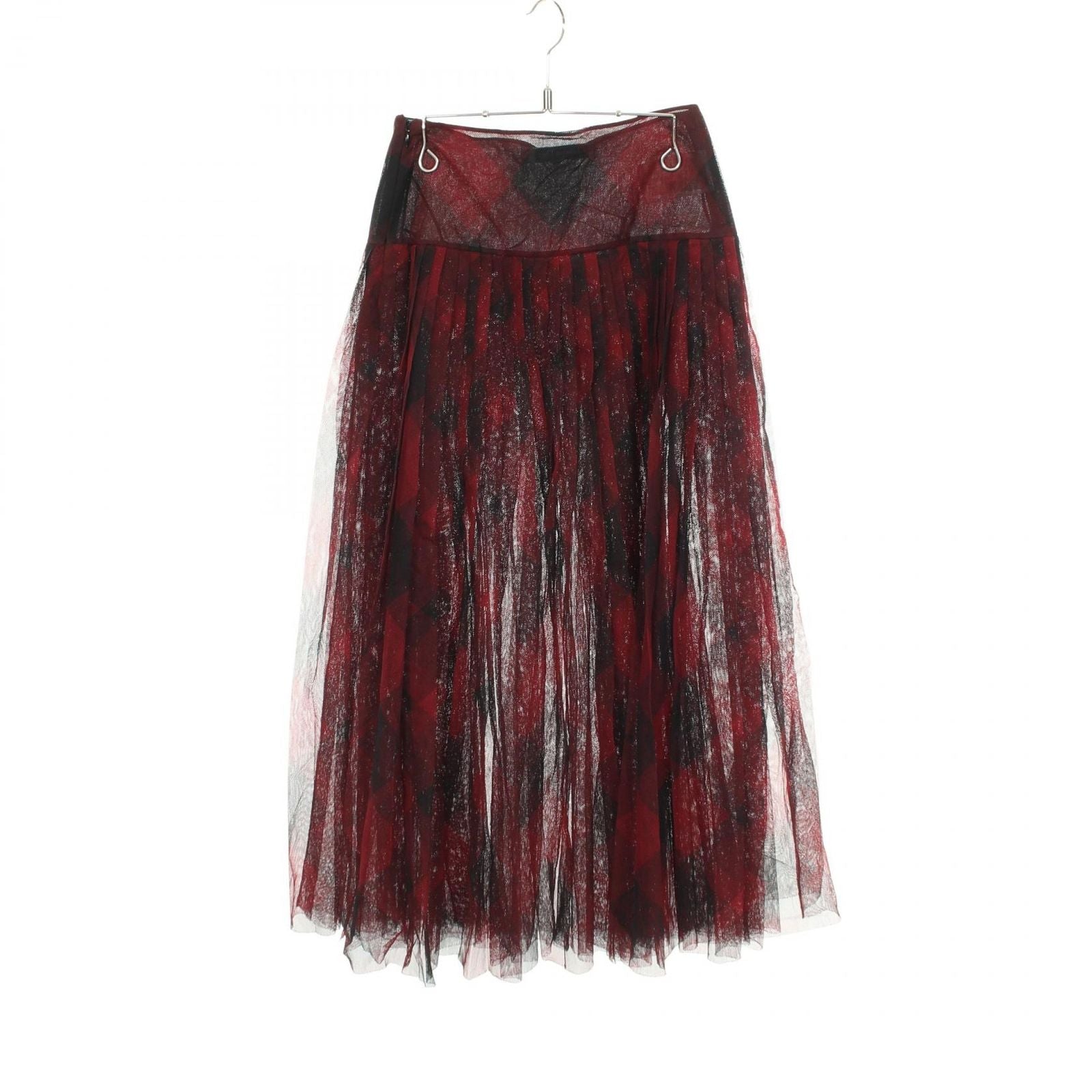 Dior Skirt Tulle Pleated Maxi Cotton — view 2