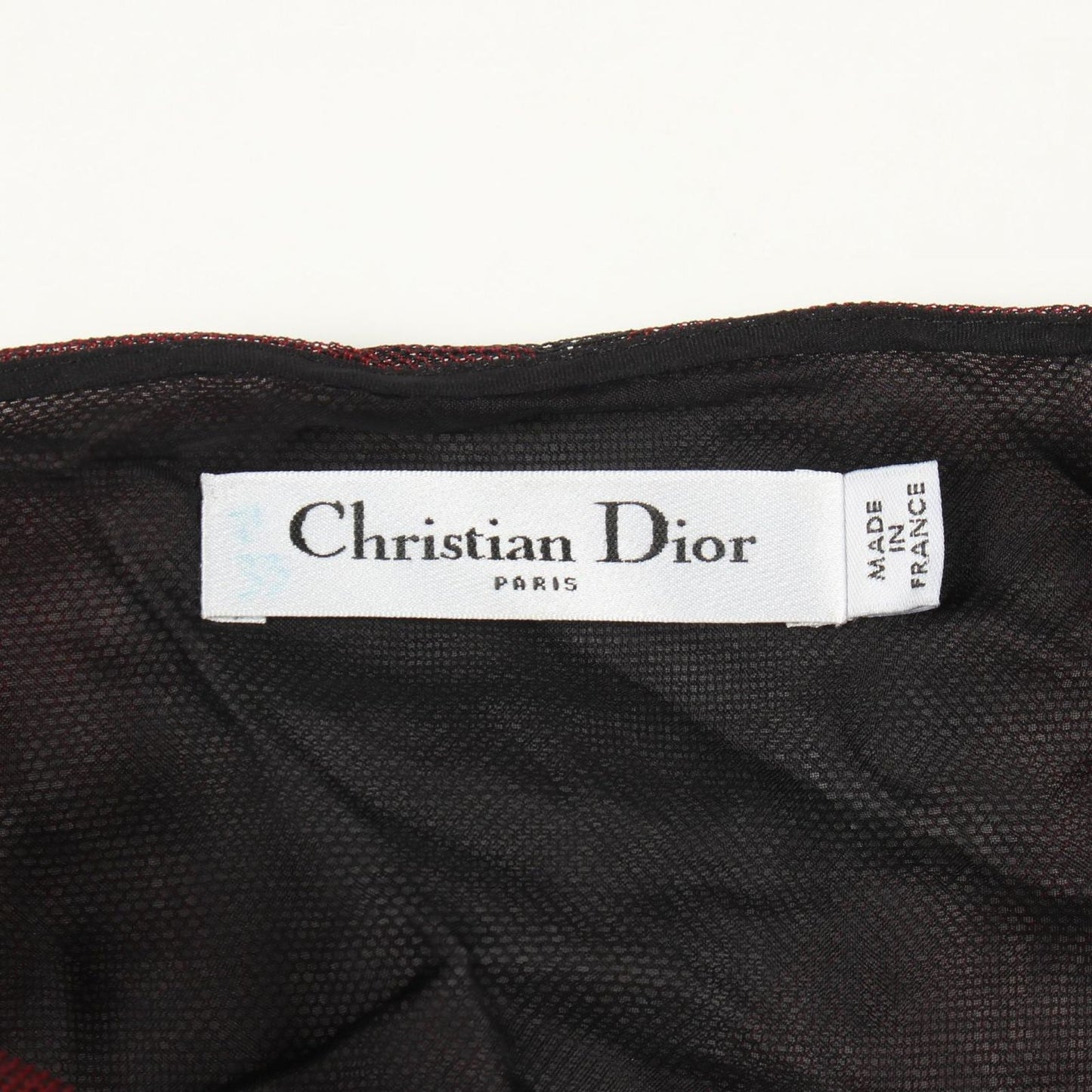 Dior Skirt Tulle Pleated Maxi Cotton — view 3