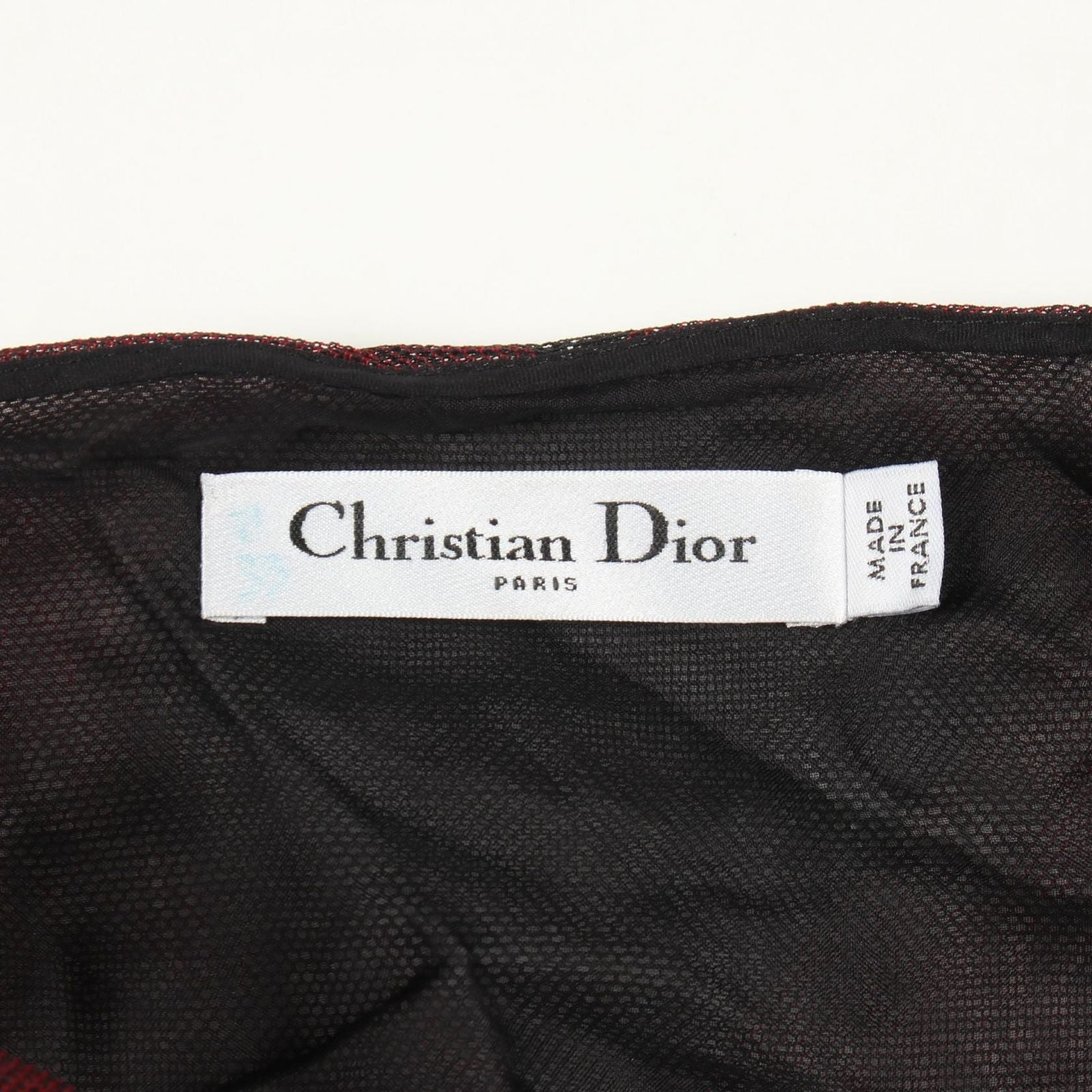 Dior Skirt Tulle Pleated Maxi Cotton — view 3
