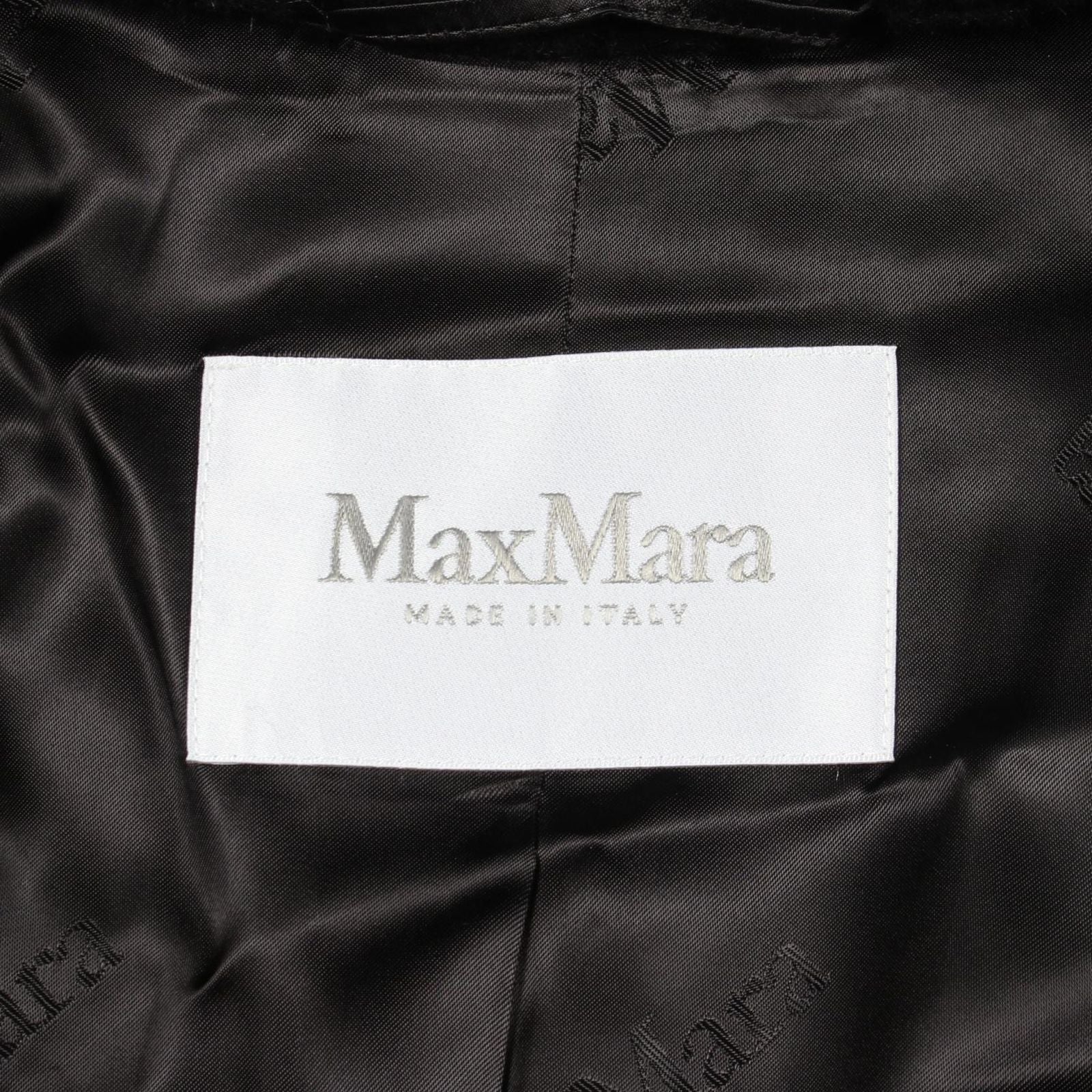 Max Mara Tedgirl Wool Silk Coat — view 3