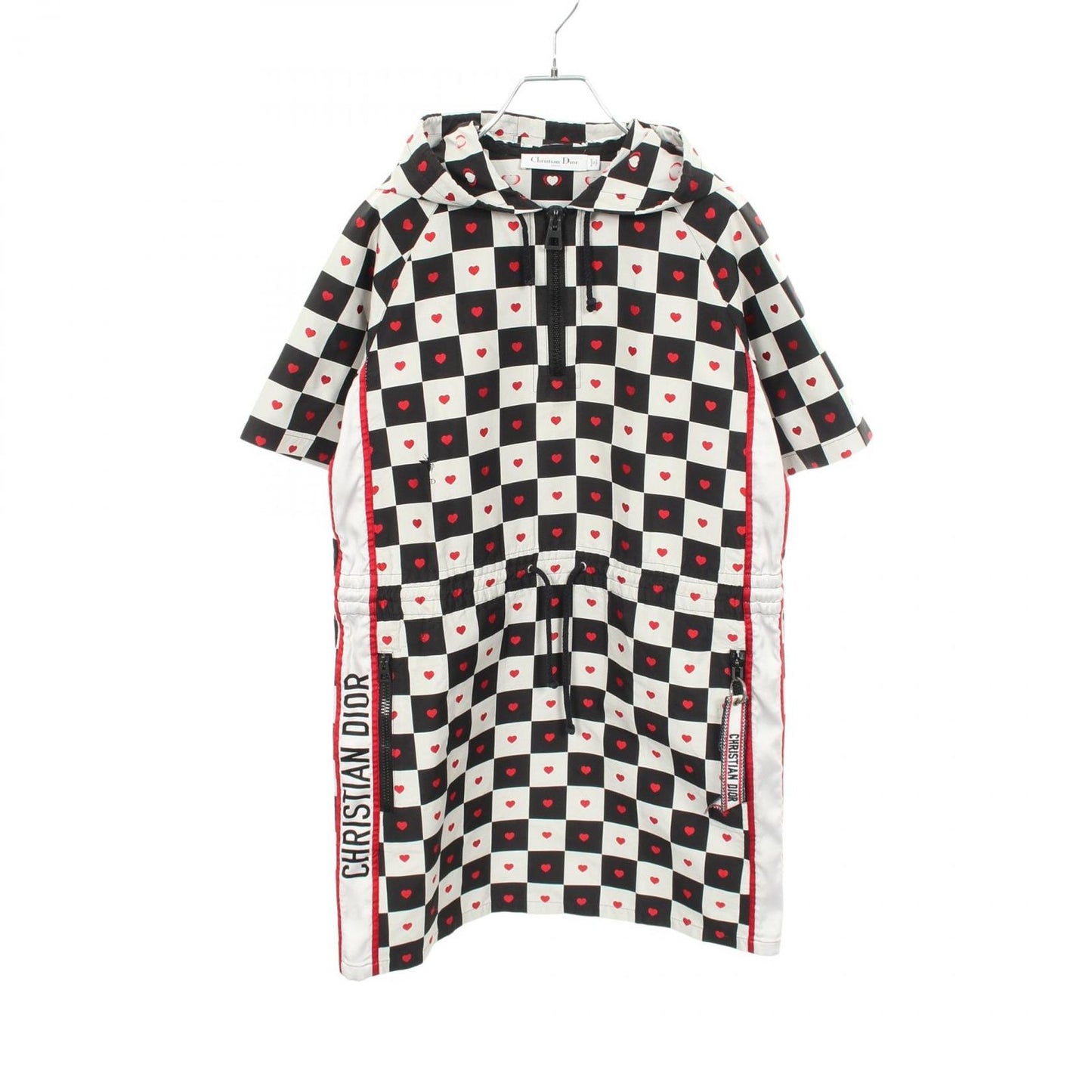 Dior Dress Amour D-chess Heart Short Sleeve