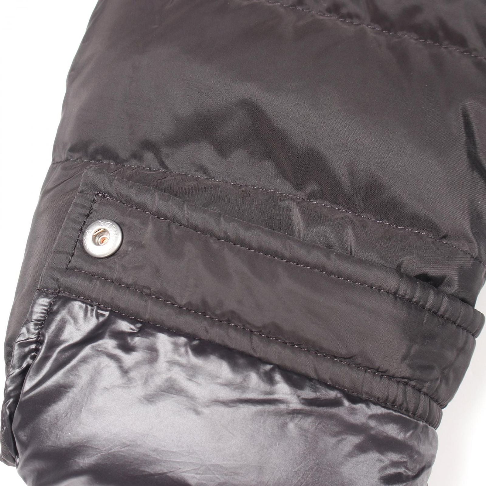 Prada Down Jacket Triangle Logo Nylon — view 7