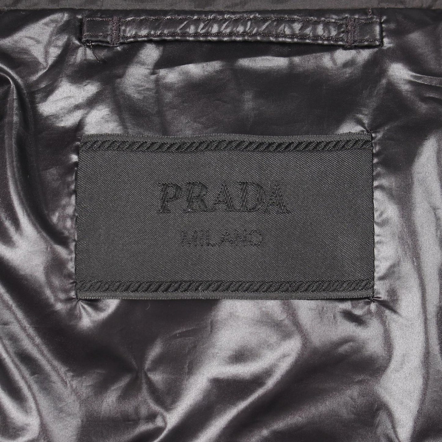 Prada Down Jacket Triangle Logo Nylon — view 3