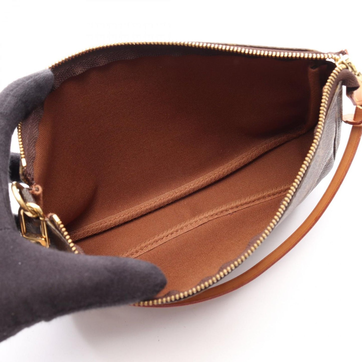 Louis Vuitton Handbag Pochette Accessoires Monogram Leather — view 3