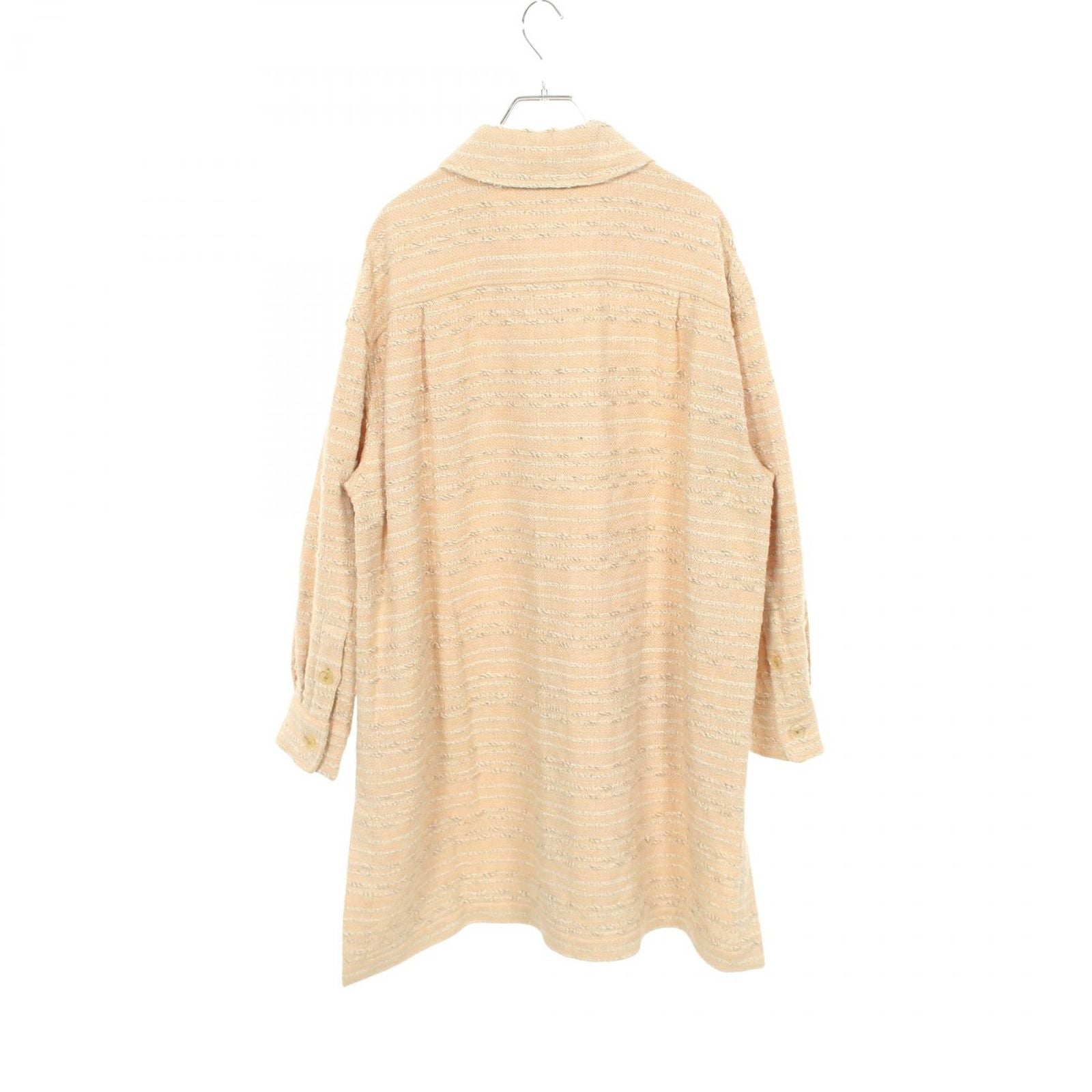 Chanel CC Logo Button Tweed Wool Coat — view 2
