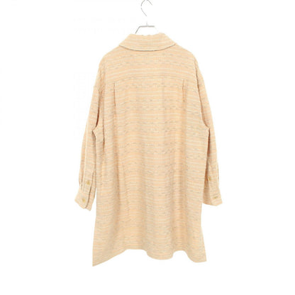 Chanel CC Logo Button Tweed Wool Coat — view 2