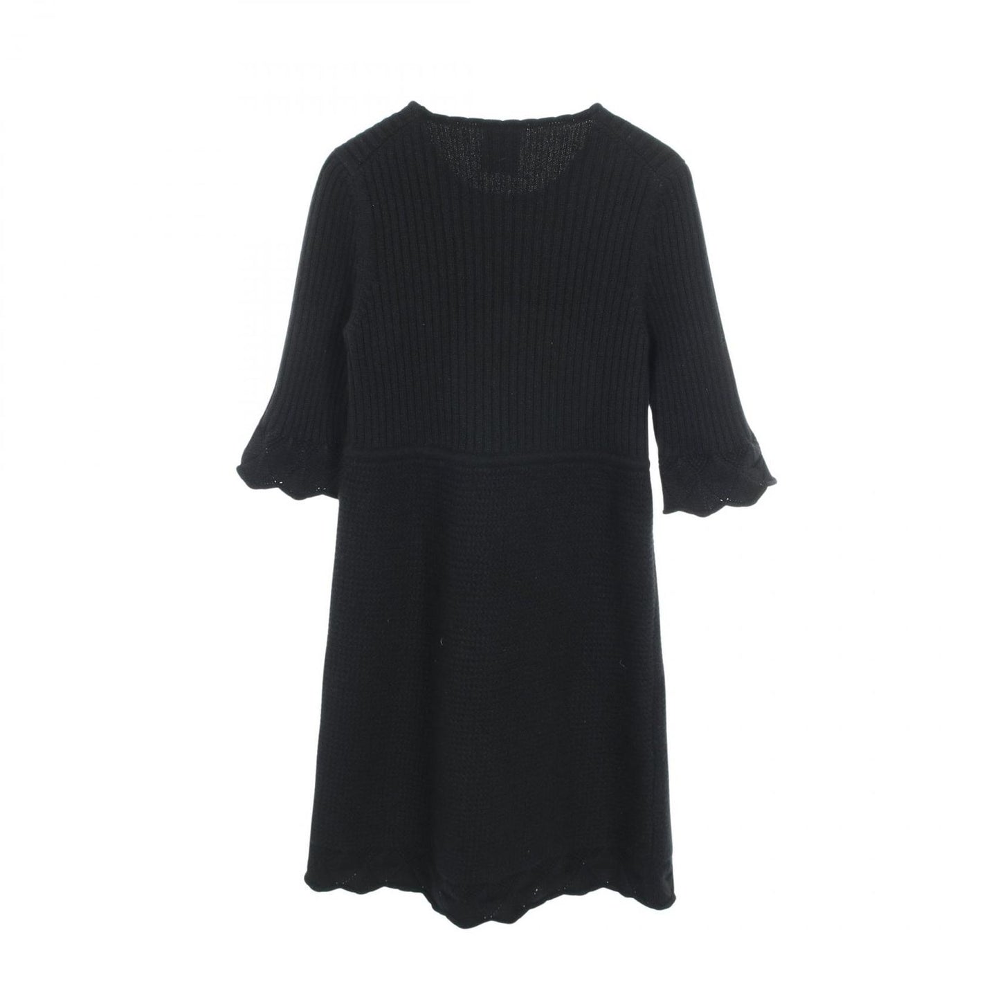 Chanel Dress CC Logo Button Black — view 2