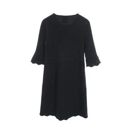 Chanel Dress CC Logo Button Black — view 2