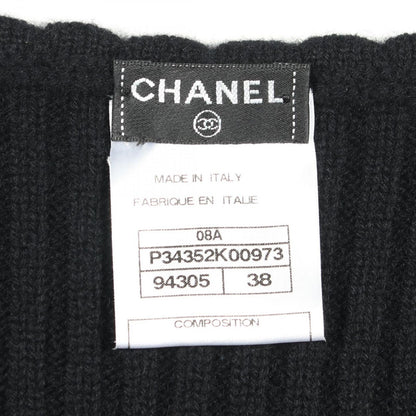 Chanel Dress CC Logo Button Black — view 3