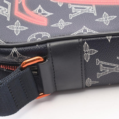 Louis Vuitton Shoulder Bag Danube PM Monogram Ink Upside Down Leather — view 8