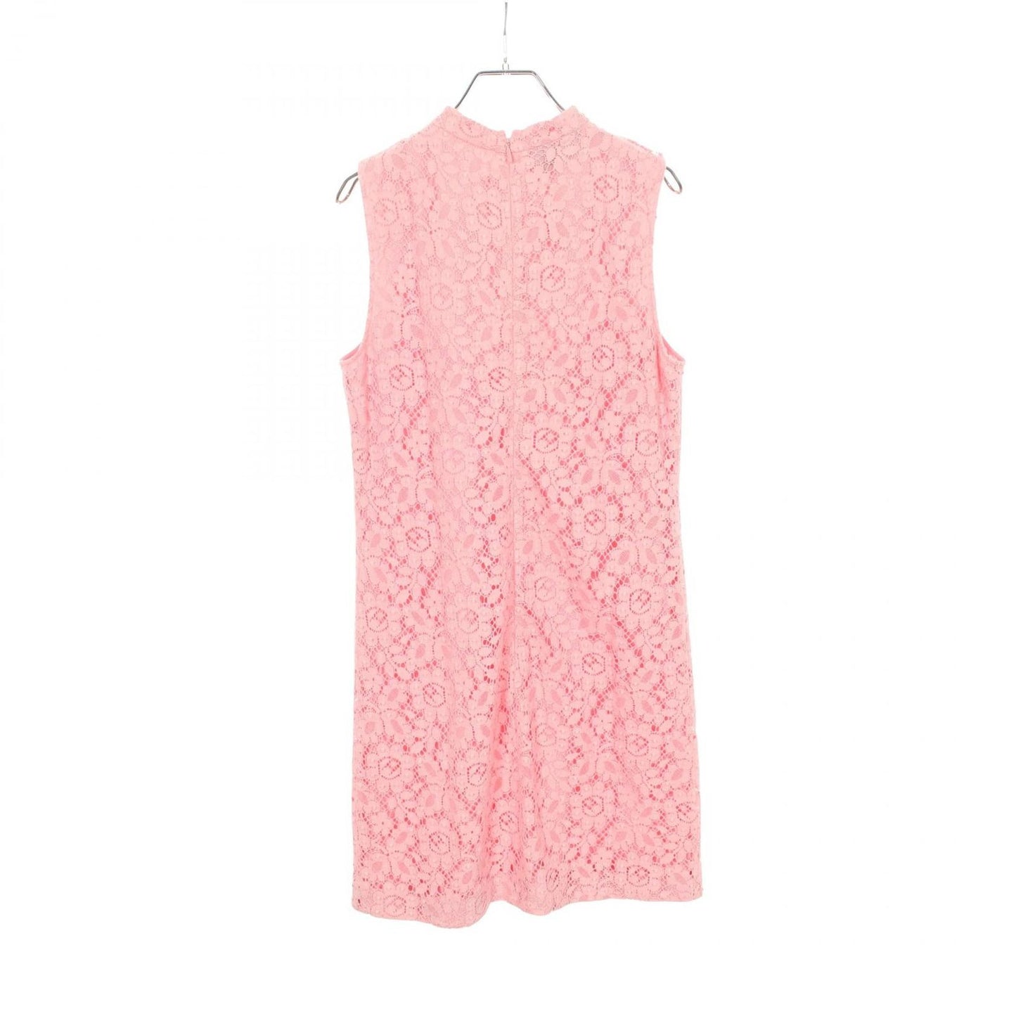 Gucci Dress Lace Floral Embroidery Pink Cotton — view 2