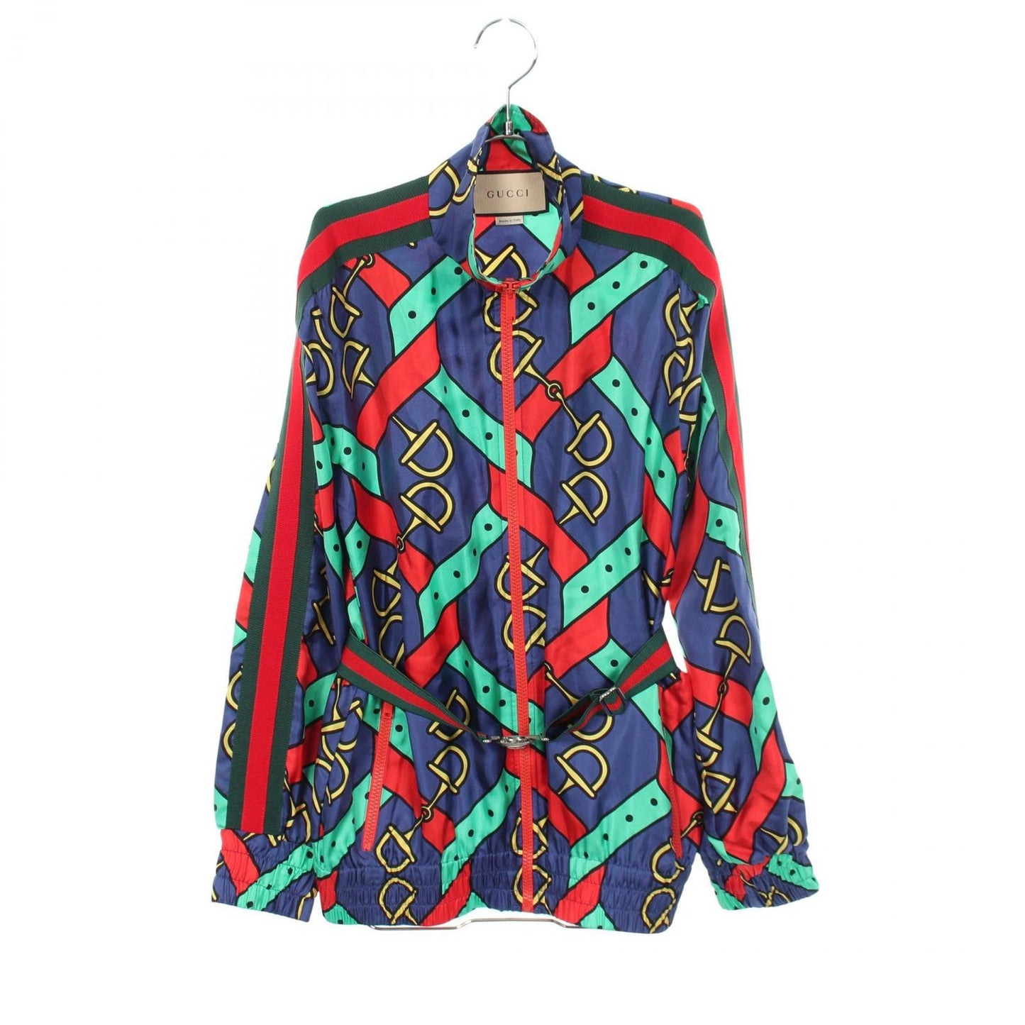 Gucci Horsebit Sherry Line Silk Jacket