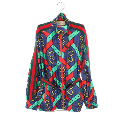 Gucci Horsebit Sherry Line Silk Jacket
