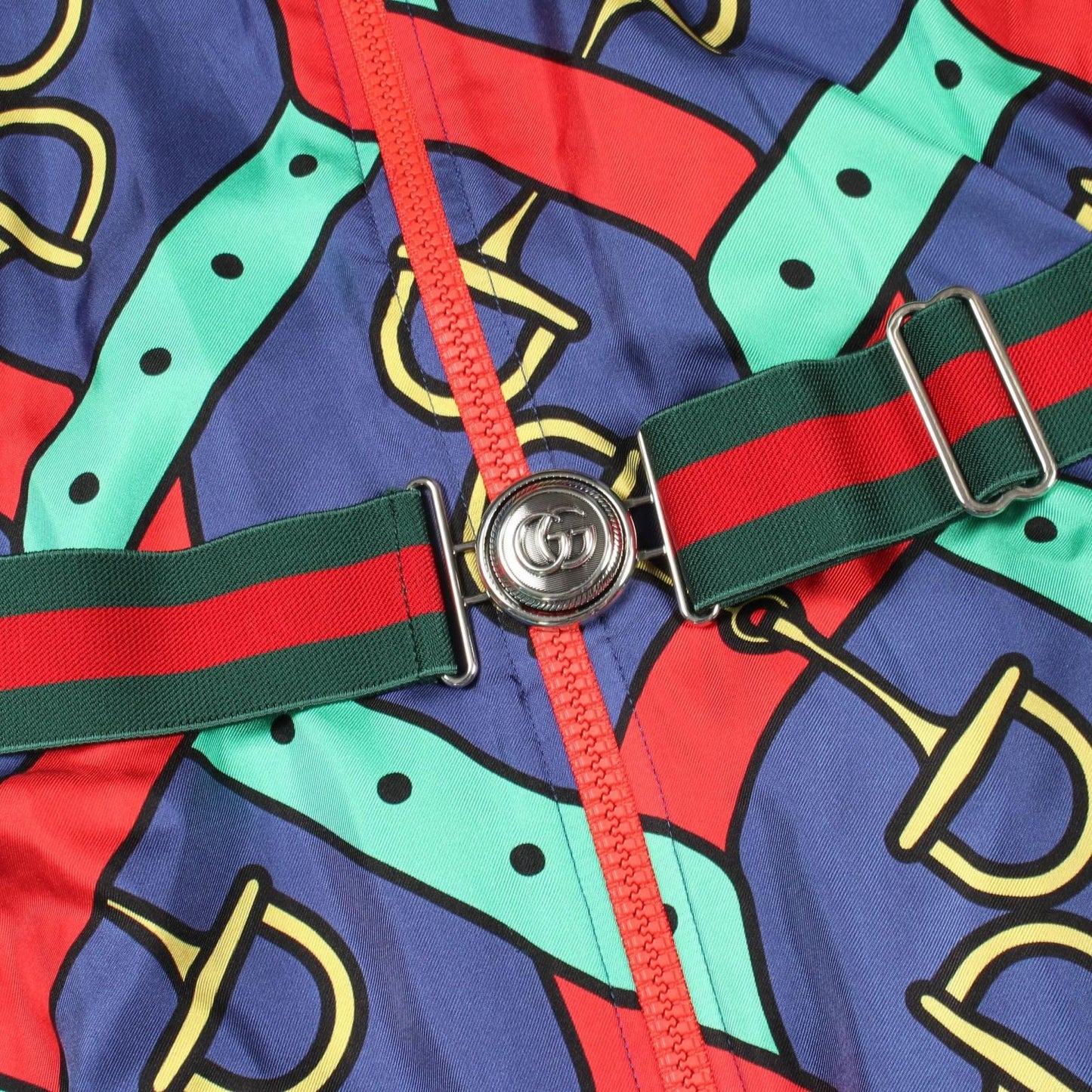 Gucci Horsebit Sherry Line Silk Jacket — view 7