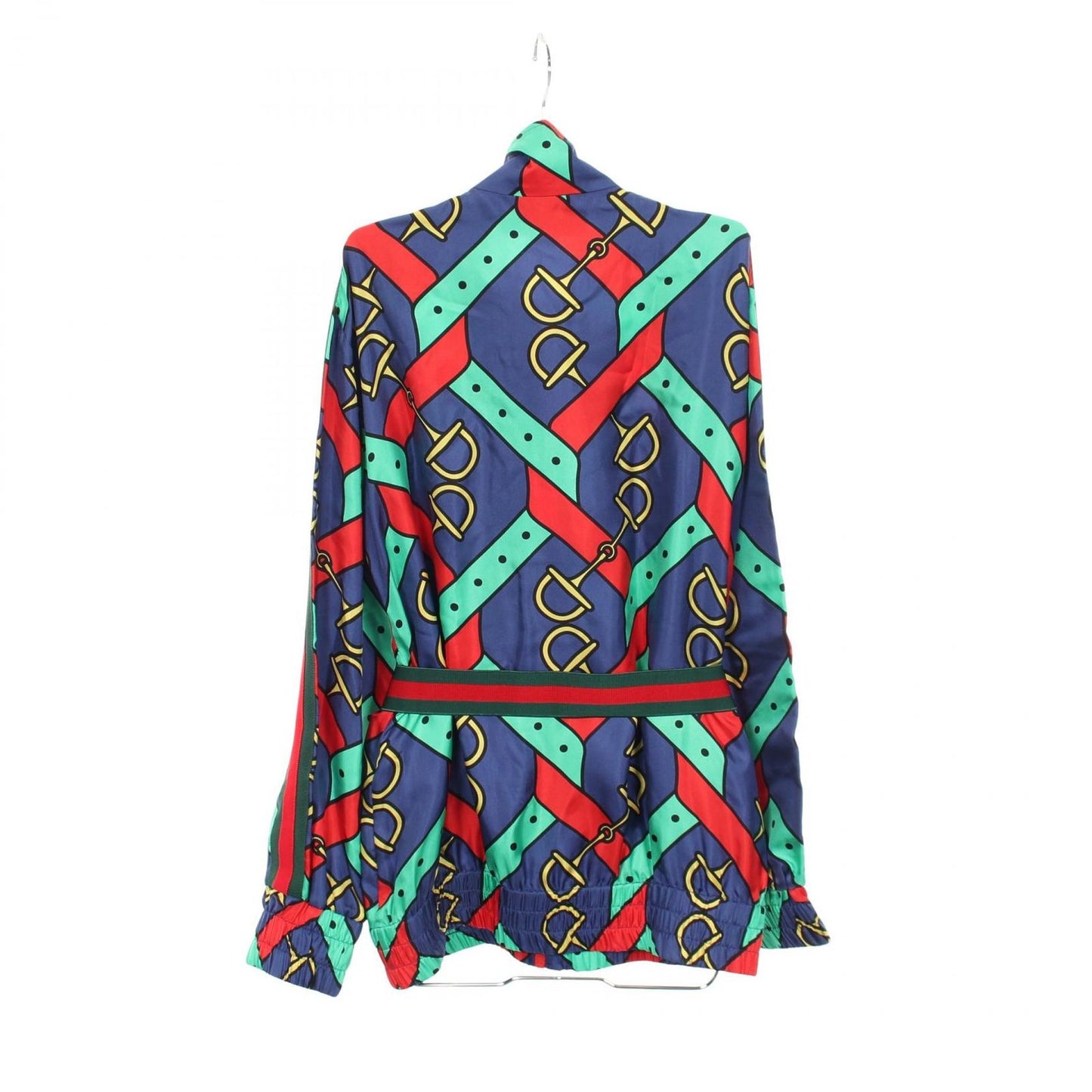 Gucci Horsebit Sherry Line Silk Jacket — view 2